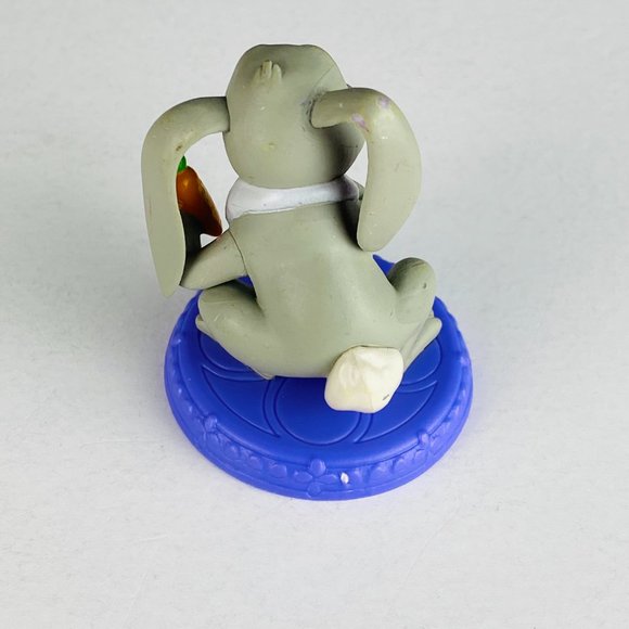 Disney Just Play Gray Bunny Rabbit With Orange Carrot in Hand Toy Figure - Picture 2 of 3